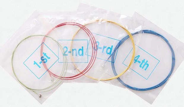 Specification Colourful Electric Bass Strings by Alice A609C